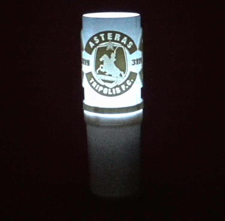 Ηλεκτρικό κερί μπαταρίας για τους οπαδούς του Αστέρα Τρίπολης
