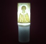 Ηλεκτρικό κερί μπαταρίας με τον Άγιο Απόστολο
