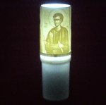 Ηλεκτρικό κερί μπαταρίας με τον Άγιο Φίλιππο