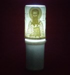 Ηλεκτρικό κερί μπαταρίας με τον Άγιο Γρηγόριο Παλαμά