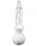 Άγαλμα Παναγίας σε καντήλι στρόβιλος λευκό